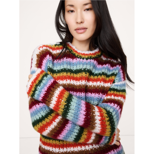 Bananarepublic Chunky Cashmere-Silk Sweater