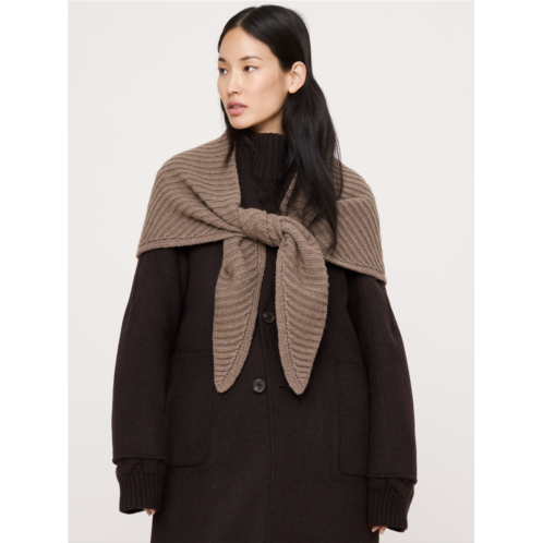 Bananarepublic Merino-Cotton Triangle Scarf