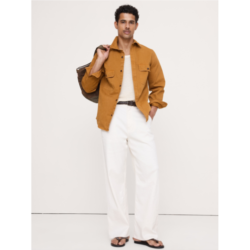 Bananarepublic Cotton Twill Overshirt