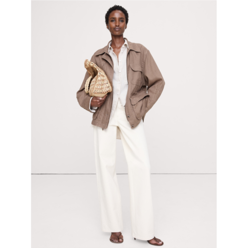 Bananarepublic Linen Chore Coat