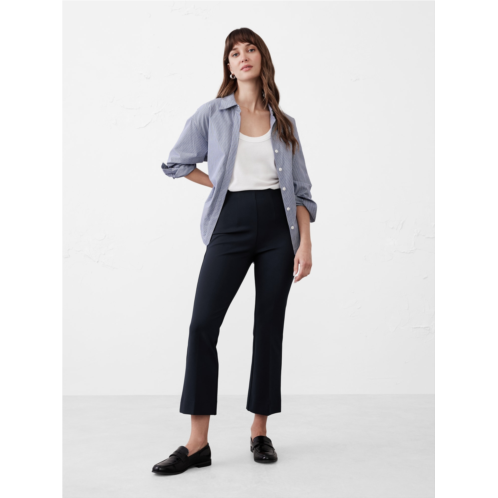 bananarepublic Bootcut Cropped Ponte Pull-On Pant