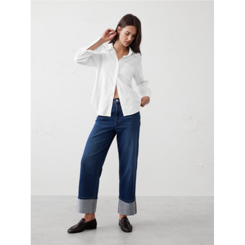 bananarepublic Classic Linen-Blend Shirt