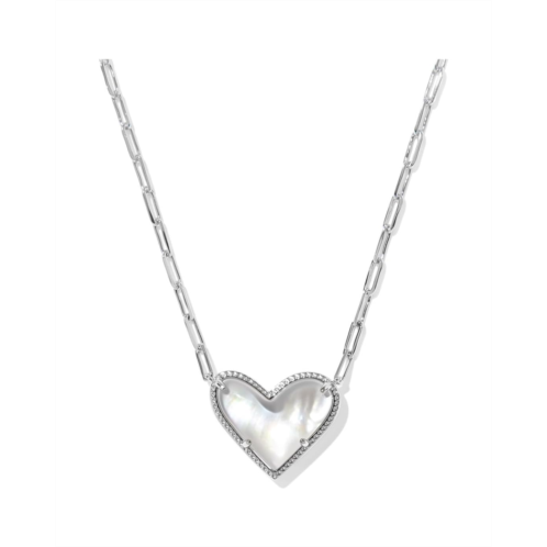 Kendra Scott Ari Heart Statement Short Pendant Necklace