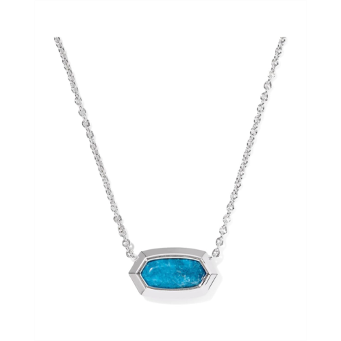 Kendra Scott Elisa Bezel Short Pendant Necklace