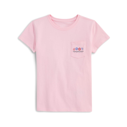 Vineyard Vines Kids Glitter 4Th Puppies Short Sleeve (Toddler/Little Kid/Big Kid)