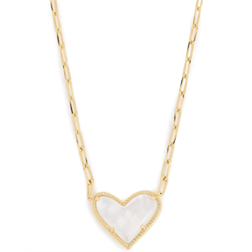 Kendra Scott Ari Heart Statement Short Pendant Necklace