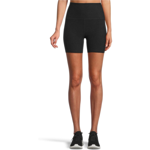 Womens Beyond Yoga Spacedye Keep Pace 5 Pocket Shorts