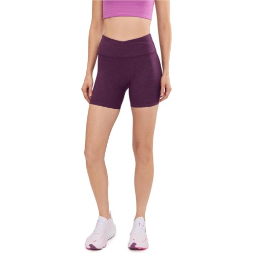 Womens Beyond Yoga Spacedye At Your Leisure 5 Biker Shorts