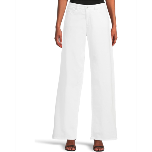 Womens AG Jeans Adria Low Rise Baggy Wide Leg in Gallery White