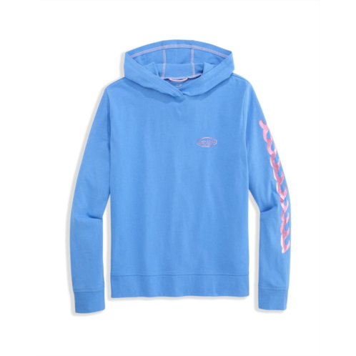 Girls Vineyard Vines Kids Hoodie Tee (Toddler/Little Kids/Big Kids)