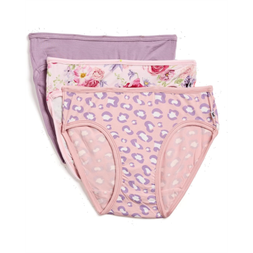Girls Kickee Pants Kids Print Girls Underwear Set of 3 (Big Kid)