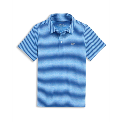 Boys Vineyard Vines Kids Bradley Stripe Sankaty Polo (Toddler/Little Kid/Big Kid)