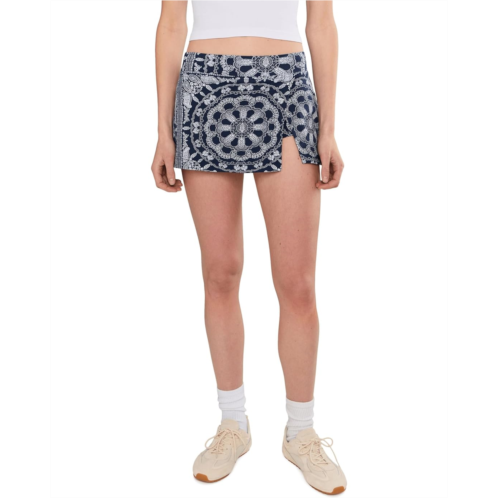 Womens FP Movement Printed Hot Shot Mini Skort