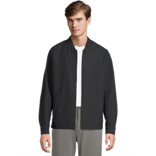 Johnston & Murphy Patterened Full-Zip