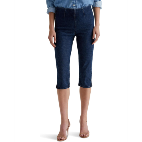 AG Jeans Maisie Pull On Denim Capri in Hyacinth