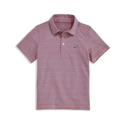 Boys Vineyard Vines Kids Bradley Stripe Sankaty Polo (Toddler/Little Kid/Big Kid)