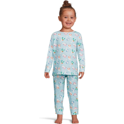 Girls Hot Chillys Kids Originals Print Set (Toddler)
