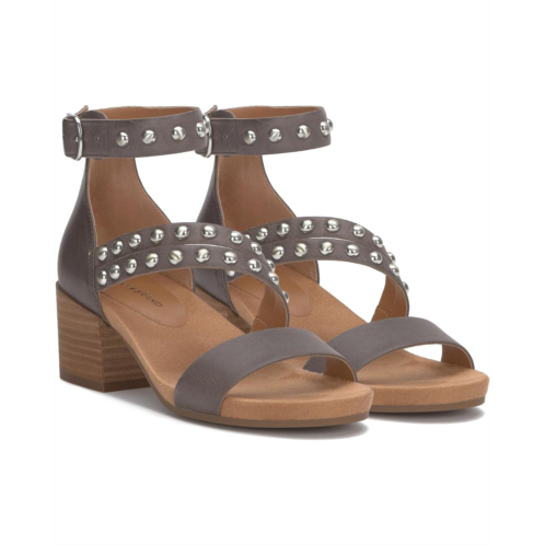 Womens Lucky Brand Piah Studded Heeled Sandal