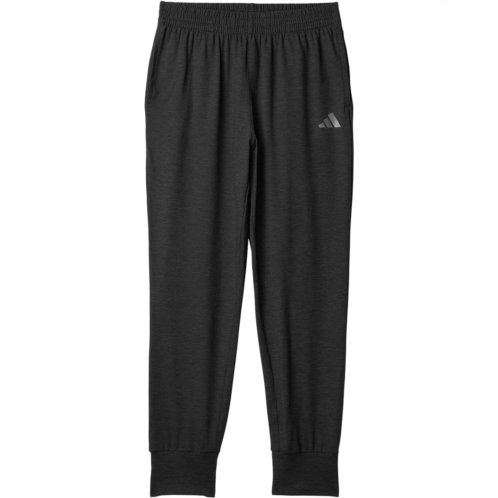 Adidas Kids All Sport Poly Melange Joggers (Big Kid)