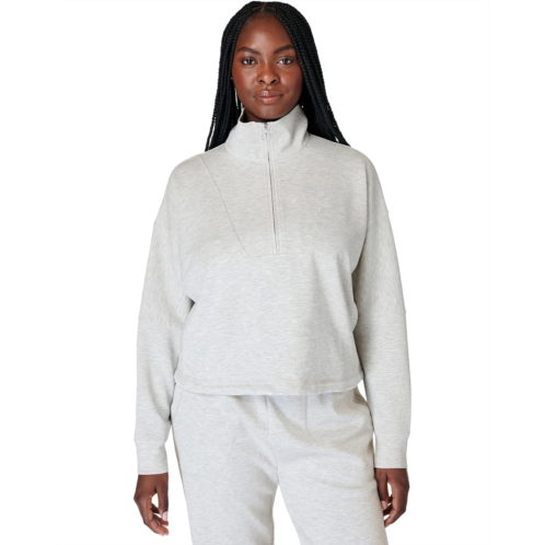 Sweaty Betty Sand Wash Funnel Neck 1/2 Zip