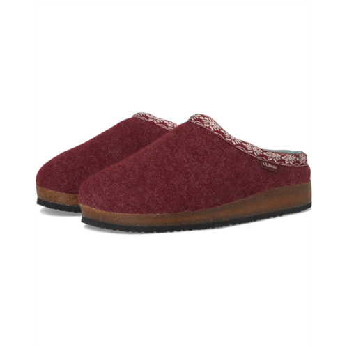 L.L.Bean Womens LLBean Wool Slipper Clog