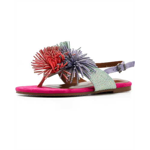 Girls Kurt Geiger London Kids Mini Fringe Sandals (Little Kid/Big Kid)
