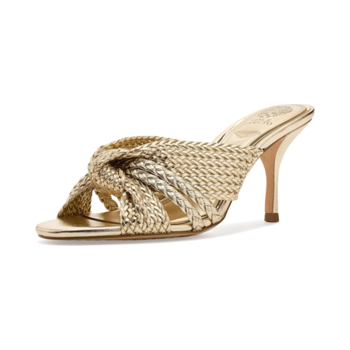 Womens Vince Camuto Pheya Knotted High Heel Mule Sandals