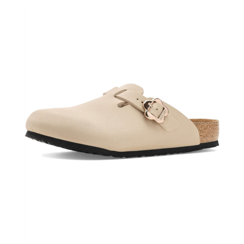 Kids Birkenstock Kids Boston Flower Buckle (Toddler/Little Kid/Big Kid)