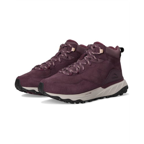 L.L.Bean Womens LLBean Snow Sneaker 6 Waterproof Mid Lace Up