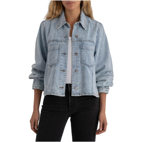 Womens KUT from the Kloth Bailey Button Front Jacket