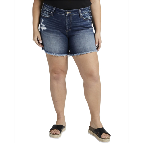 Silver Jeans Co. Plus Size Suki Shorts W53946ECF388