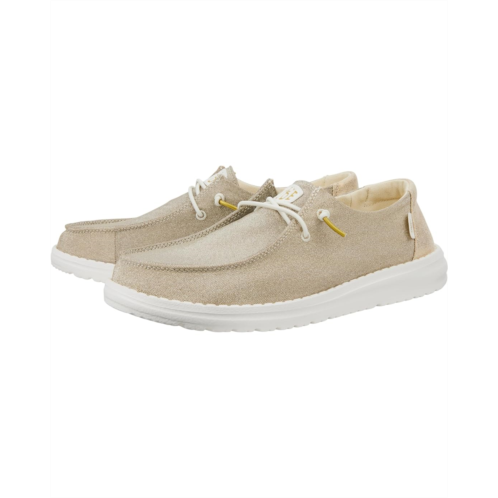 Womens Hey Dude Wendy Metallic Sparkle