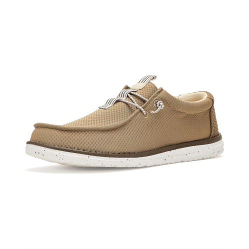 Mens Hey Dude Wally Mesh Neutrals