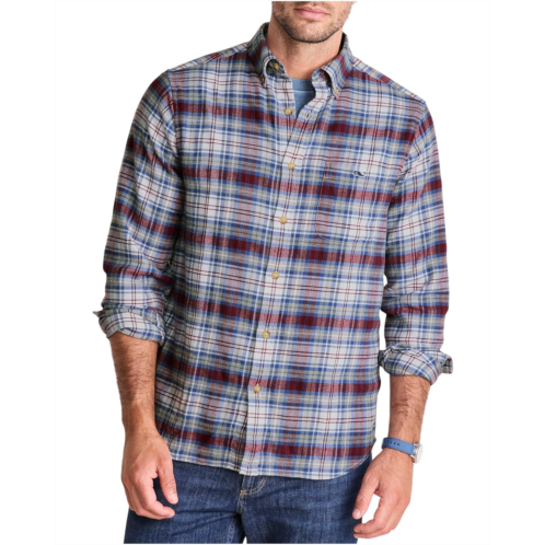 Vineyard Vines Great Point Plaid V-Yard Flannel Shirt