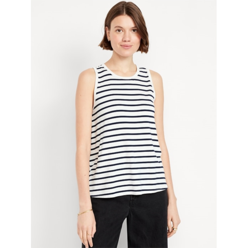 OldNavy Luxe Sleeveless Striped Top