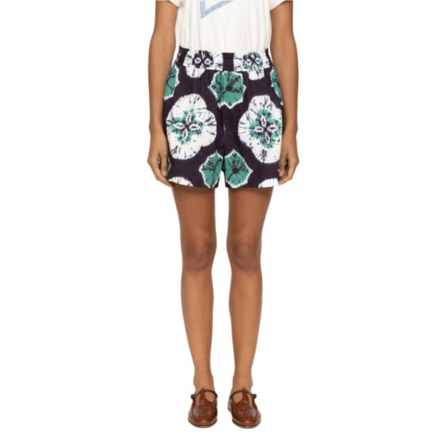 SEA aveline short in teal tie dye