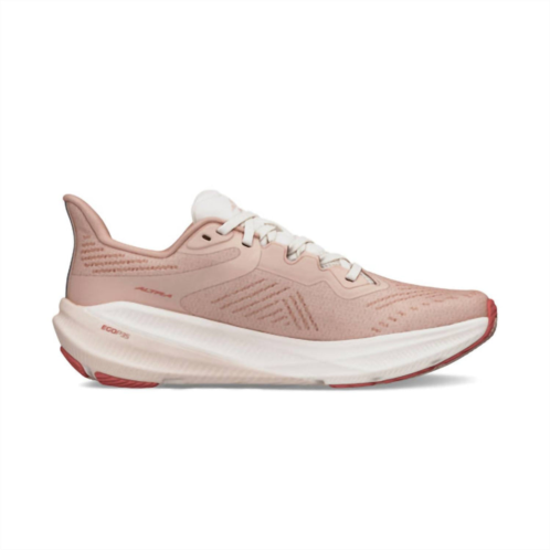 ALTRA womens experience flow 2 road running shoes in dusty pink