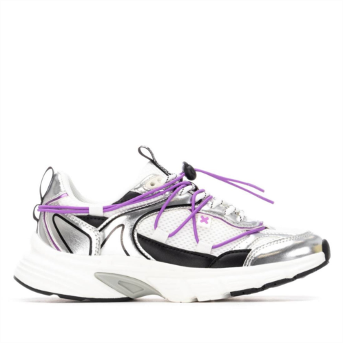 XTI womens casual lace-up sneakers by