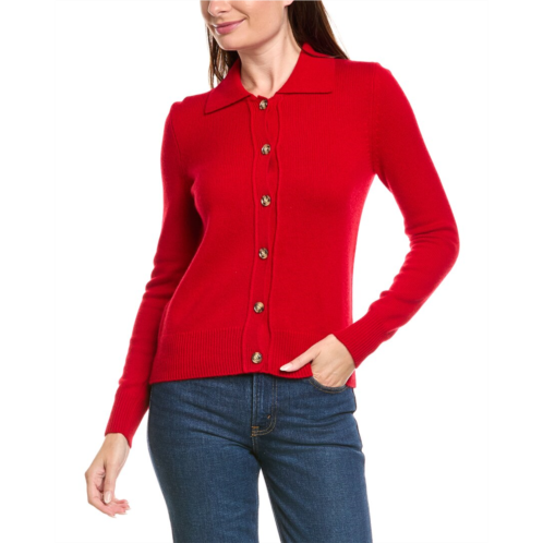 kier j wool & cashmere-blend cardigan