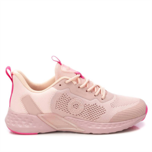 Xti womens performance comfort sneakers in light pink