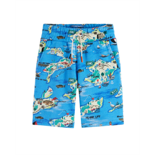 Scotch & Soda all-over printed sweatshort