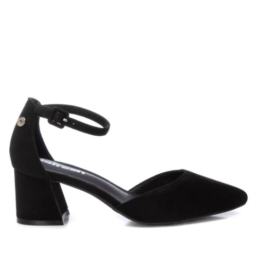 Xti womens heeled shoes in black