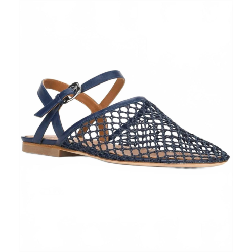 STAUD womens rete sandals in navy