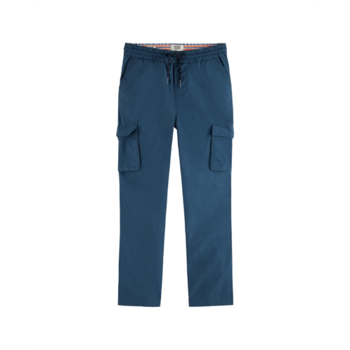 Scotch & Soda straight-fit poplin cargo pant