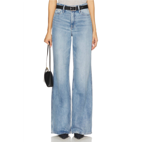good AMERICAN good skate high-rise wide-leg jeans in indigo