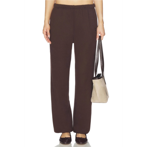 Eterne boyfriend pocket sweatpants in espresso