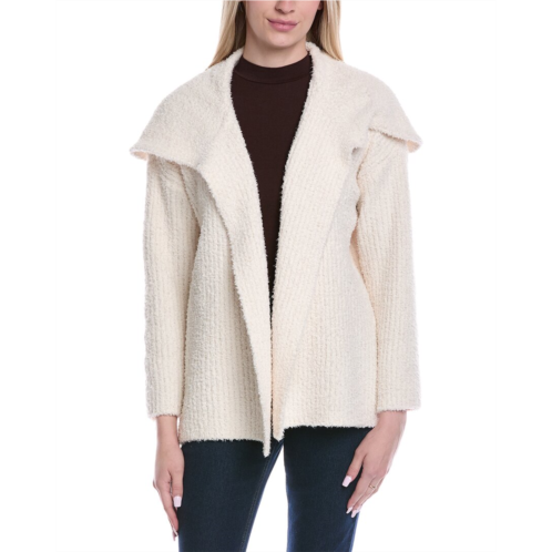 Jones New York hooded fuzzy cardigan