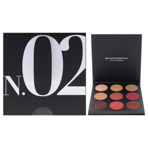 Klara pro eyeshadow palette - n.02 by for women - 0.38 oz eye shadow