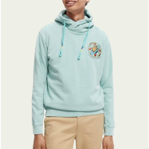 SCOTCH & SODA felpa artwork hoodie in combo b