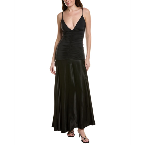 Bardot lavanda contrast maxi dress